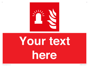 Custom Fire: Fire alarm flashing light